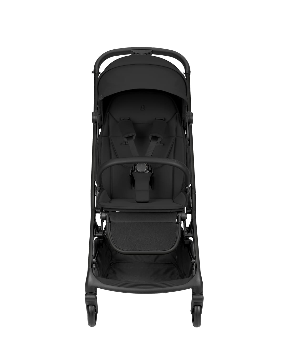 Kikkaboo - 2-in-1 Goya Stroller With Carrycot - Platinum Noir