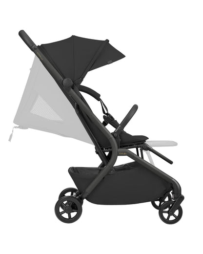 Kikkaboo - 2-in-1 Goya Stroller With Carrycot - Platinum Noir