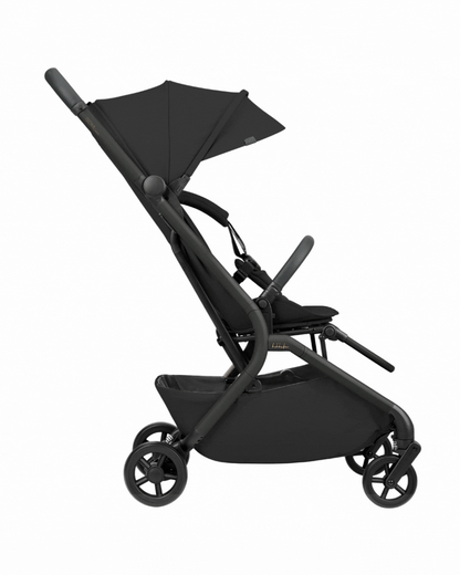 Kikkaboo - 2-in-1 Goya Stroller With Carrycot - Platinum Noir