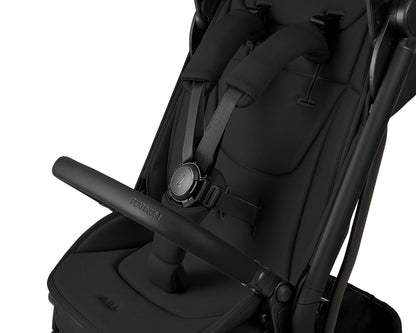 Kikkaboo - 2-in-1 Goya Stroller With Carrycot - Platinum Noir