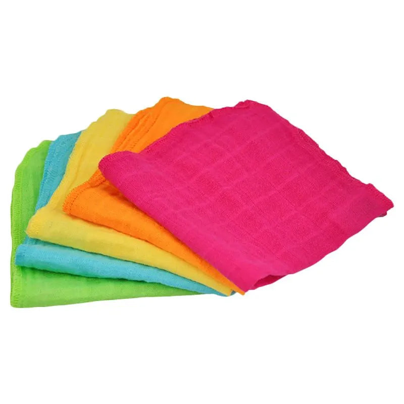 Green Sprouts Muslin Face Cloths Made From Organic Cotton Set (5 Pcs)