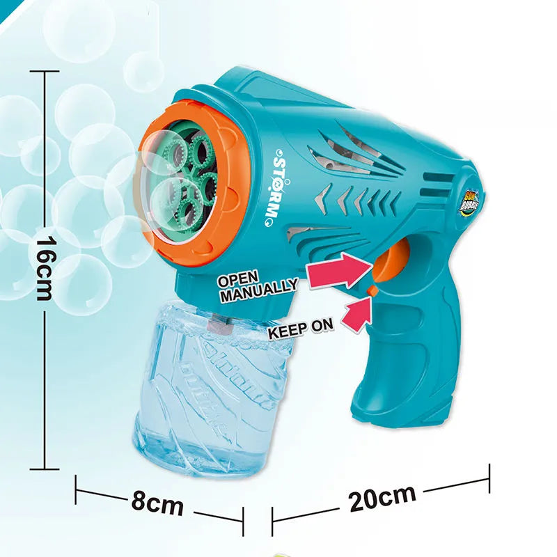 Sam Toys Battery Operated Bubble Gun