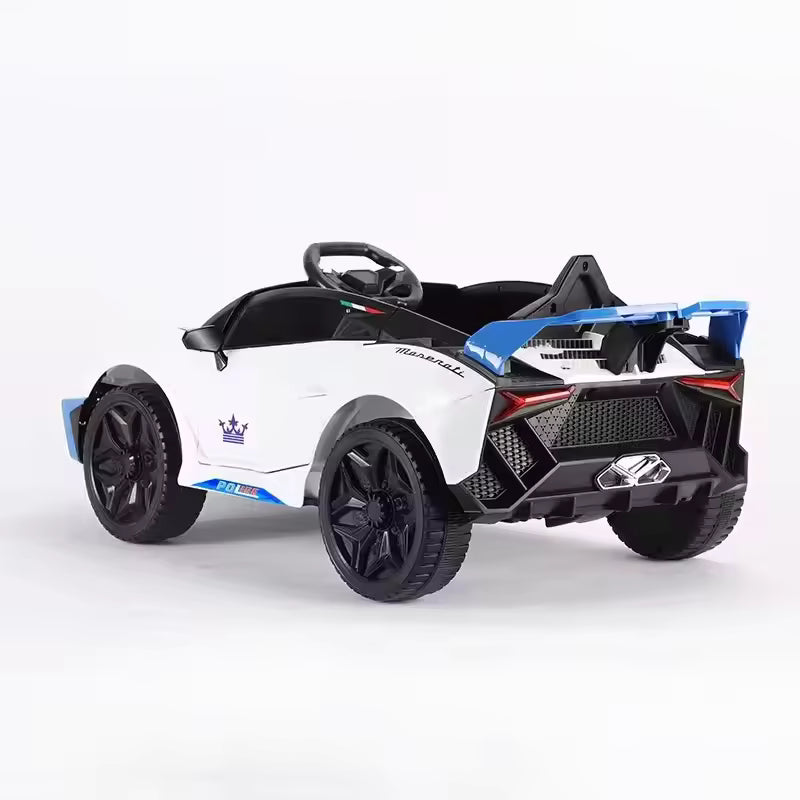 Orbic Kids Motor Electric Car With Remote Control (White)