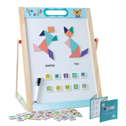 Beilaluna Drawing Board with Tangram Puzzle
