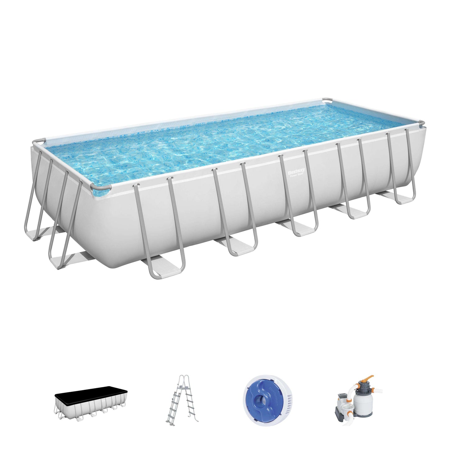 Bestway Frame Pool Rectangular (21 ft. x 9 ft. x 52 in.)