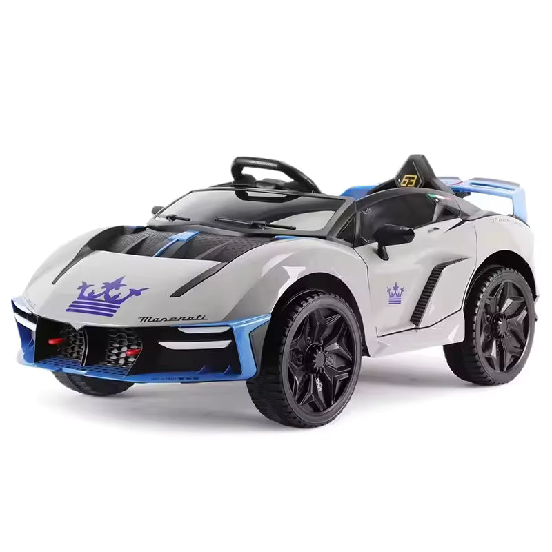 Orbic Kids Motor Electric Car With Remote Control (White)