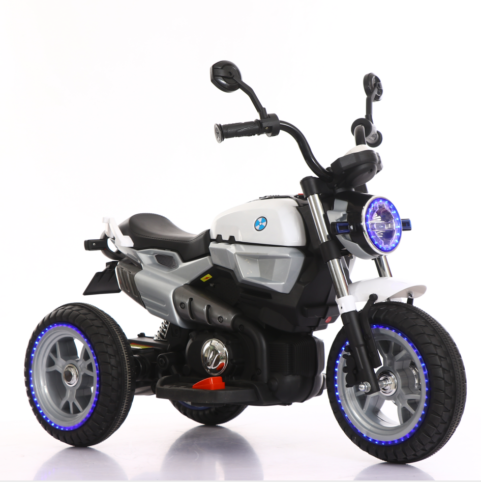 Orbic Kids Electric Motor Bike (White)