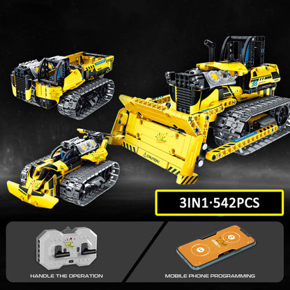 iM.Master STEM Academy Mechanical Master R/C 3-in-1 Crawler & Bulldozer – 452 Pcs