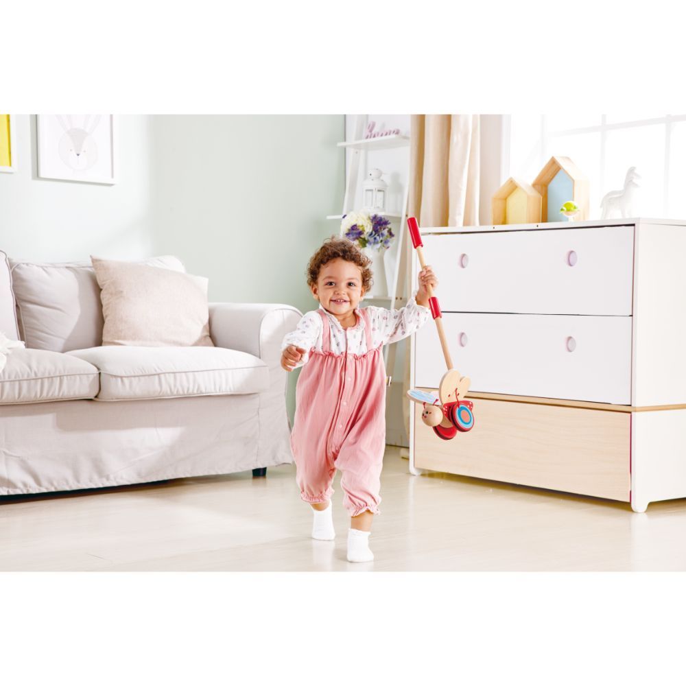 Hape Butterfly Push & Pull Walking Toy
