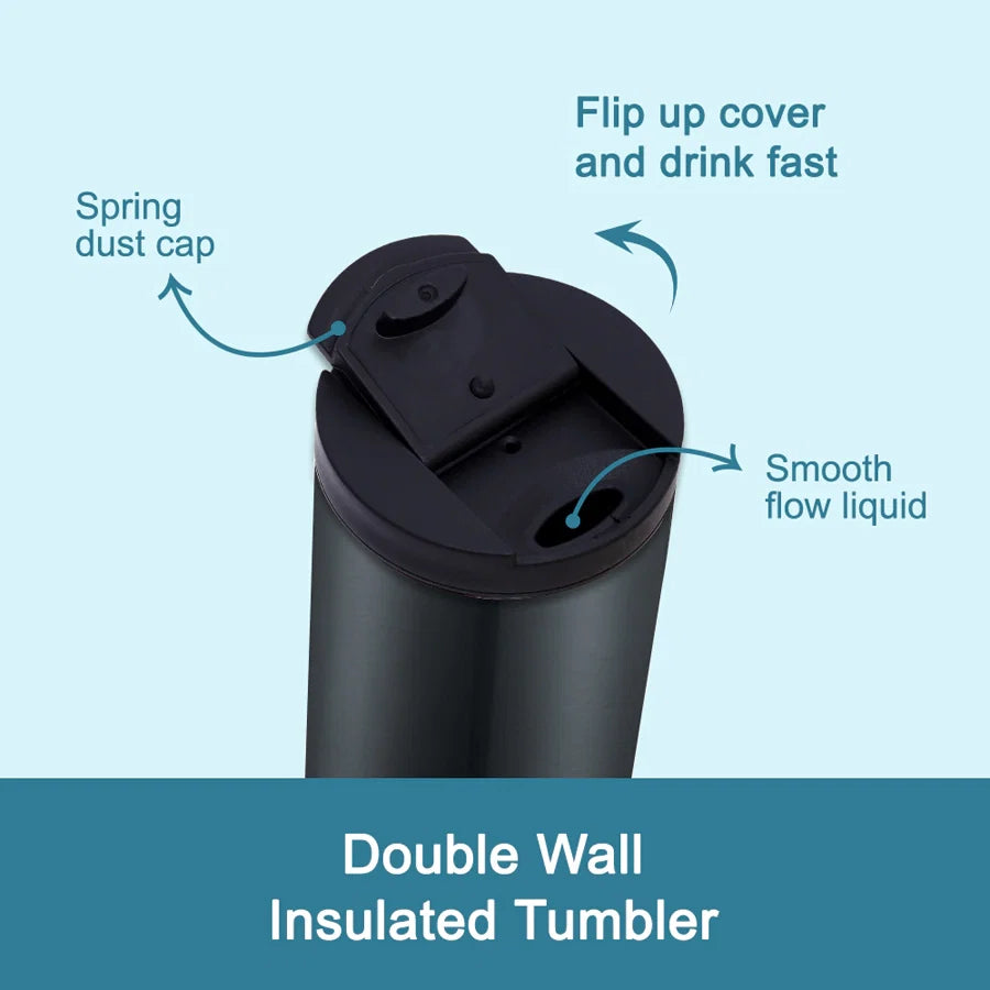 Hydrobrew Double Wall Insulated Tumbler Water Bottle (500ml)