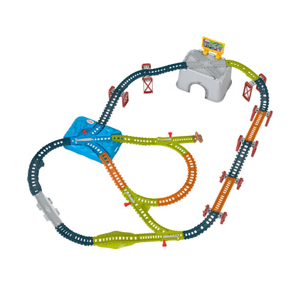 Mattel Games Thomas & Friends Connect & Build Track Bucket – 48 Pieces