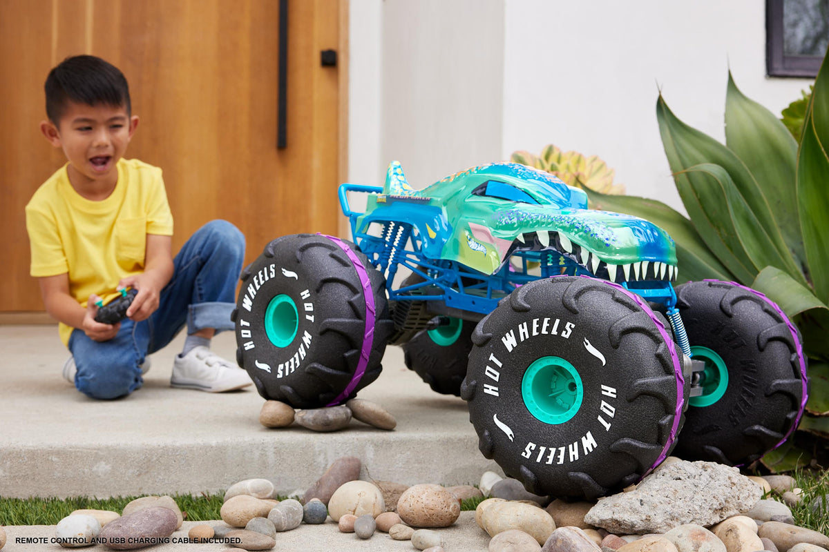 Hot Wheels Mega Wrex Remote Control Monster Truck – 1:6 Scale