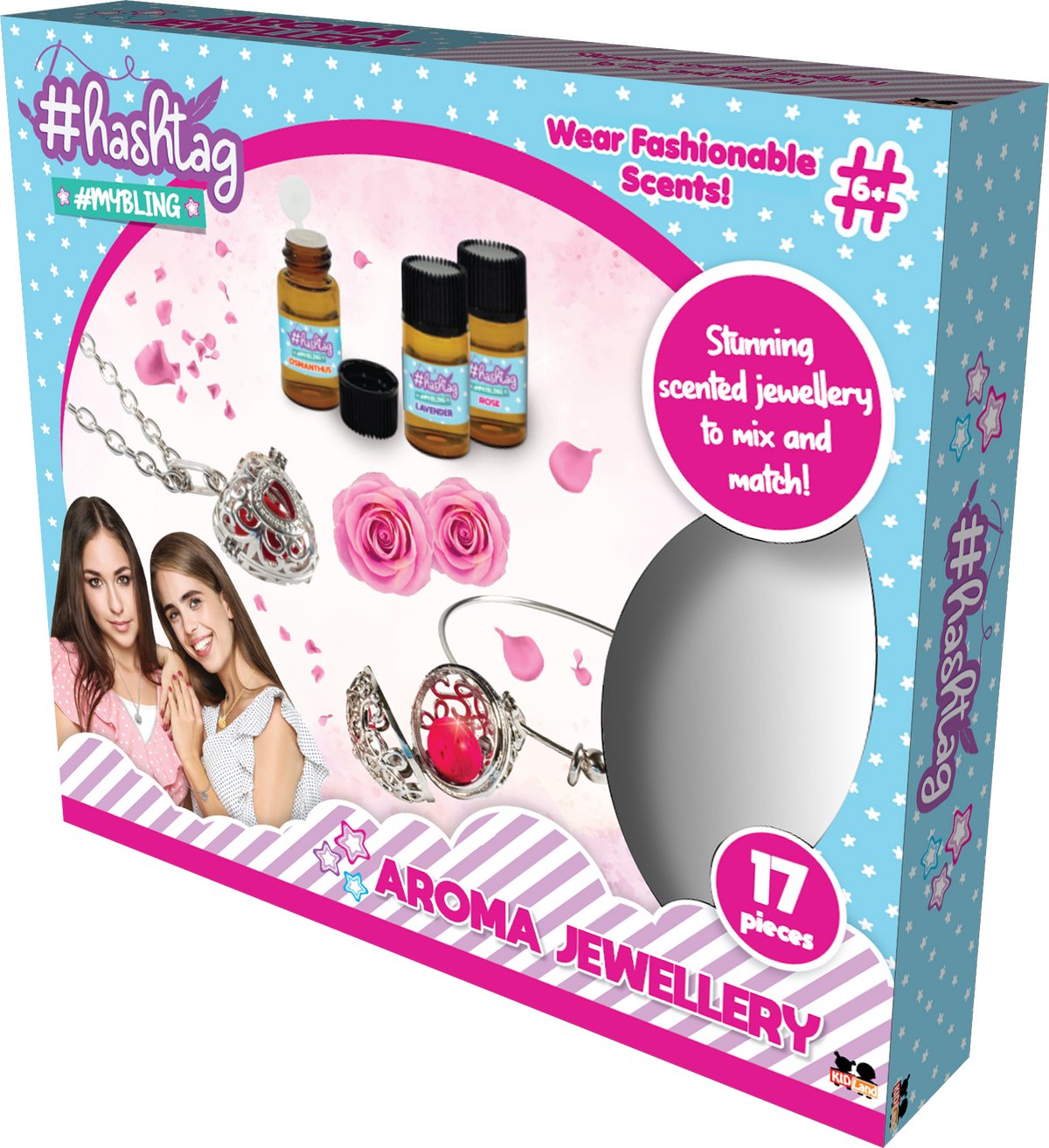 Barbie - Girls Hair Accessories Set - 6 Pieces