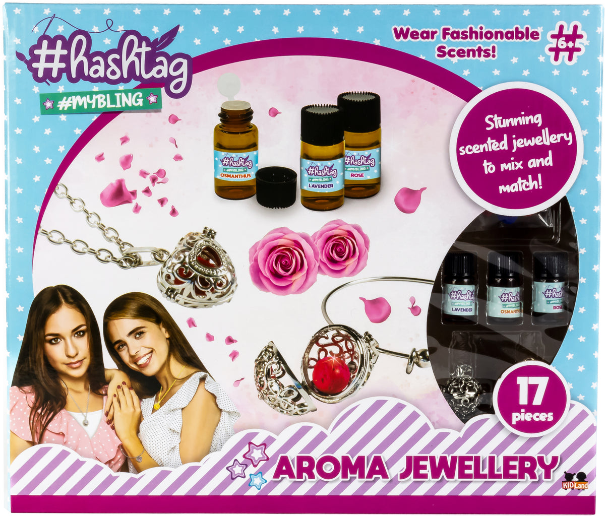 Barbie - Girls Hair Accessories Set - 6 Pieces