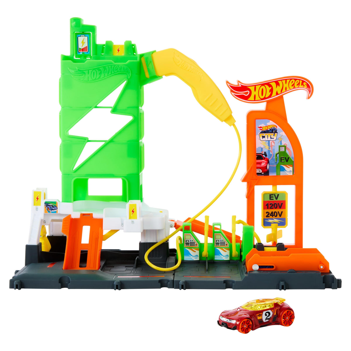 Hot Wheels City Super Fuel Station Playset