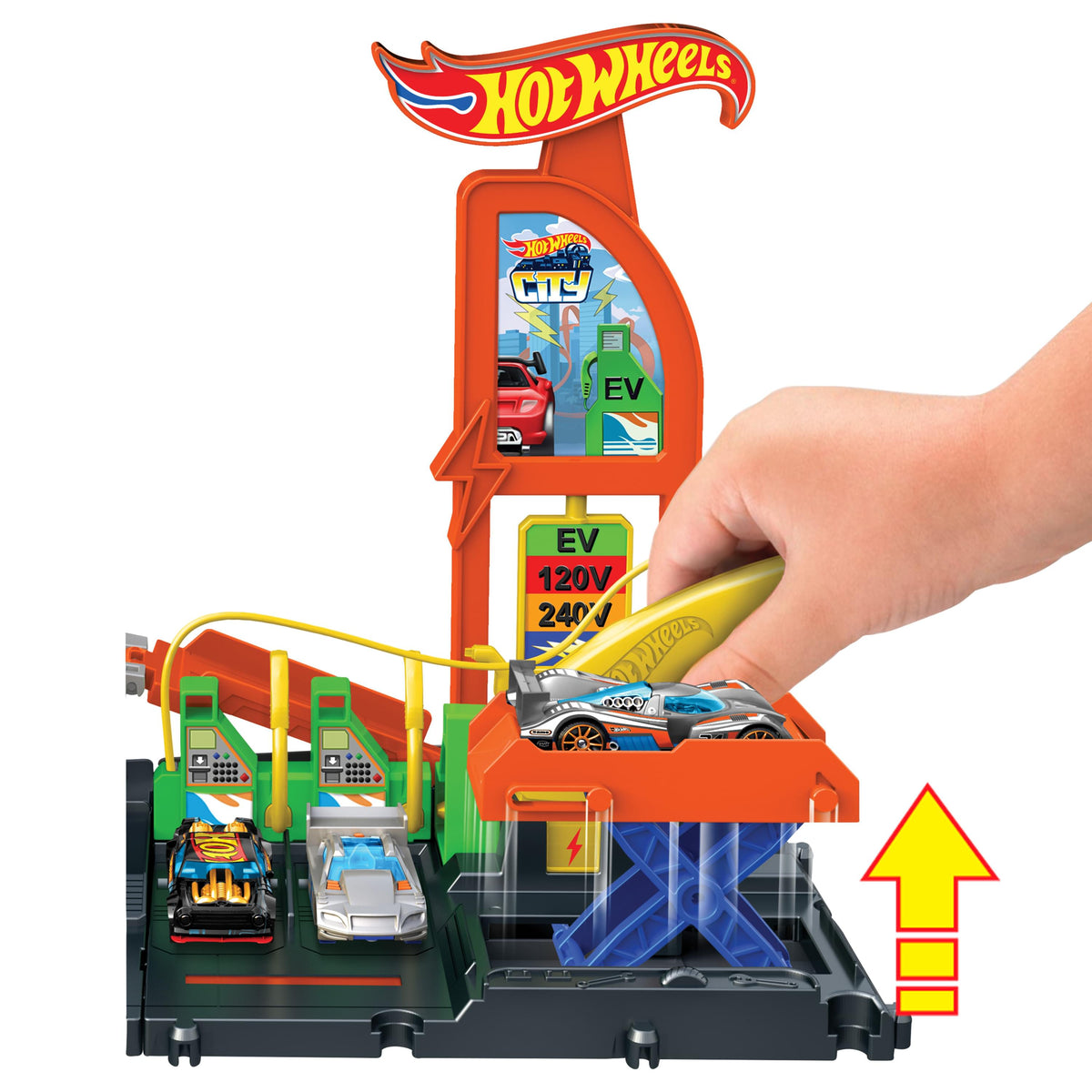 Hot Wheels City Super Fuel Station Playset