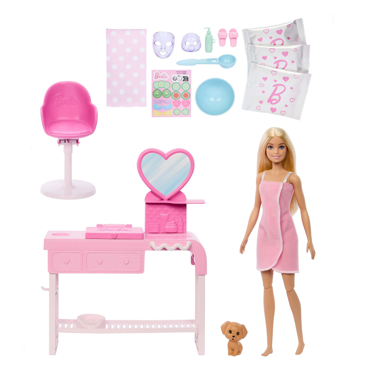 Barbie Face Mask Playset