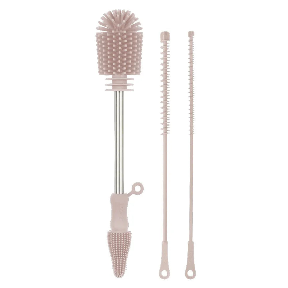 Haakaa Double-Ended Silicone Cleaning Brush Kit