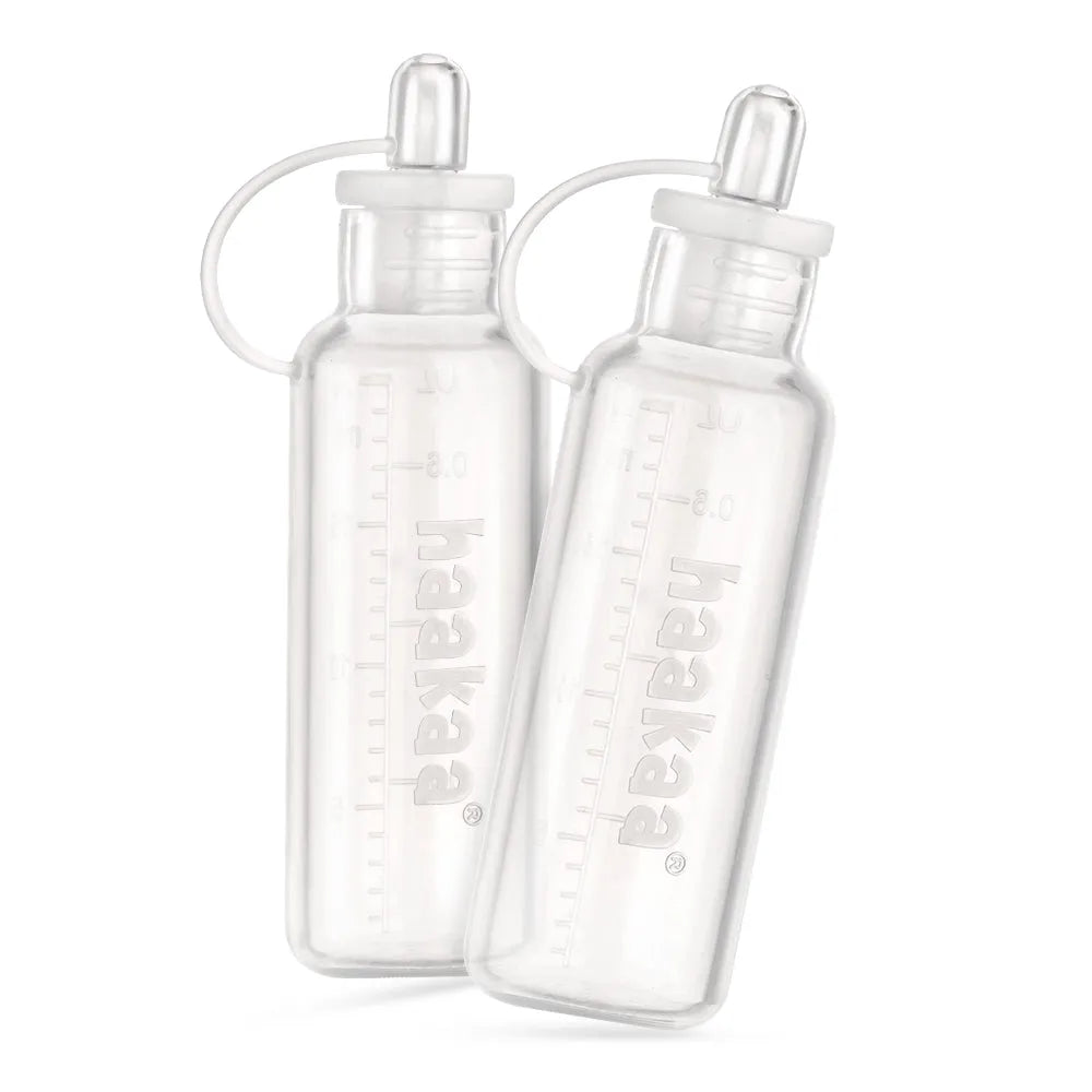 Haakaa Silicone Colostrum Collector Set, Pre-Sterilized (20ml, 2pcs)