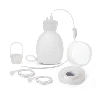 Haakaa Supplemental Feeding Tube & Pouch Set (with Exra 4 Replacement Tubes)
