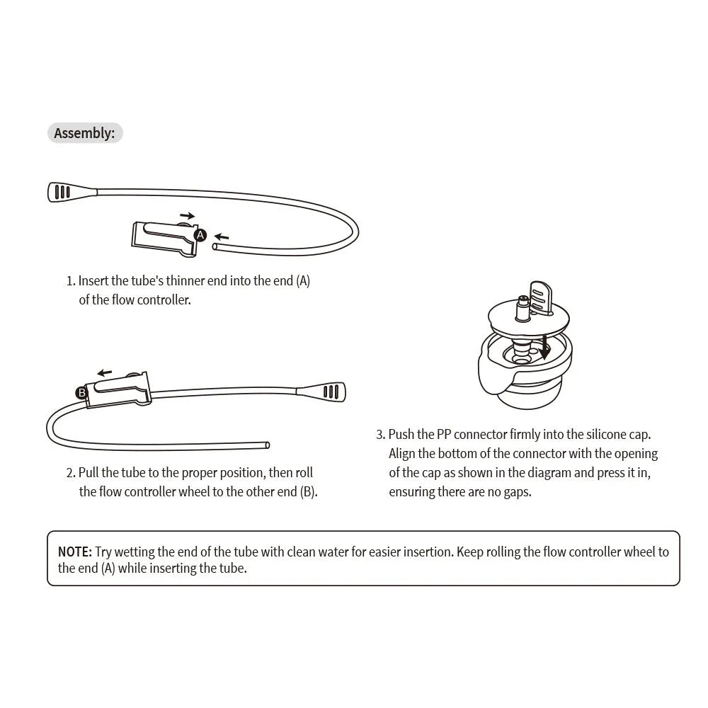 Haakaa Supplemental Feeding Tube & Pouch Set (with Exra 4 Replacement Tubes)