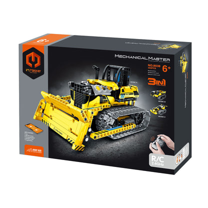 iM.Master STEM Academy Mechanical Master R/C 3-in-1 Crawler & Bulldozer – 452 Pcs