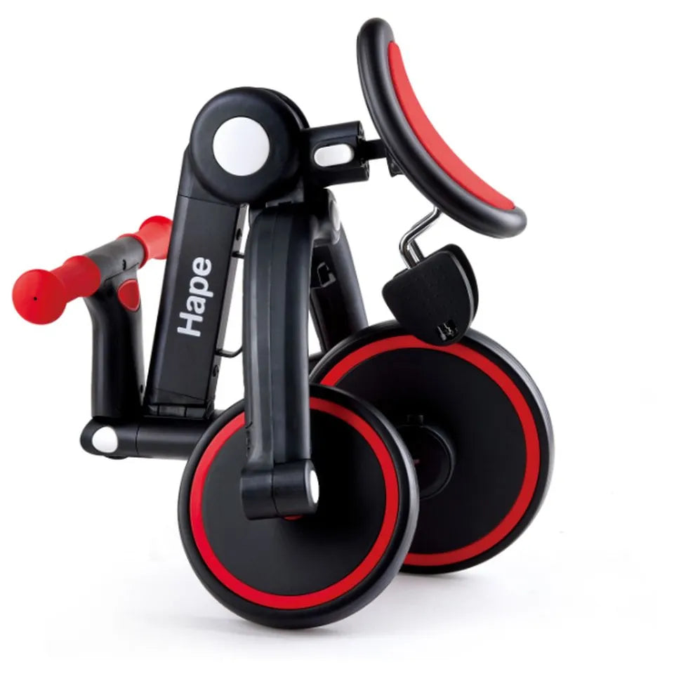 Hape - 2-in-1 Multi-Use Segway Balance Bike & Tricycle - Red