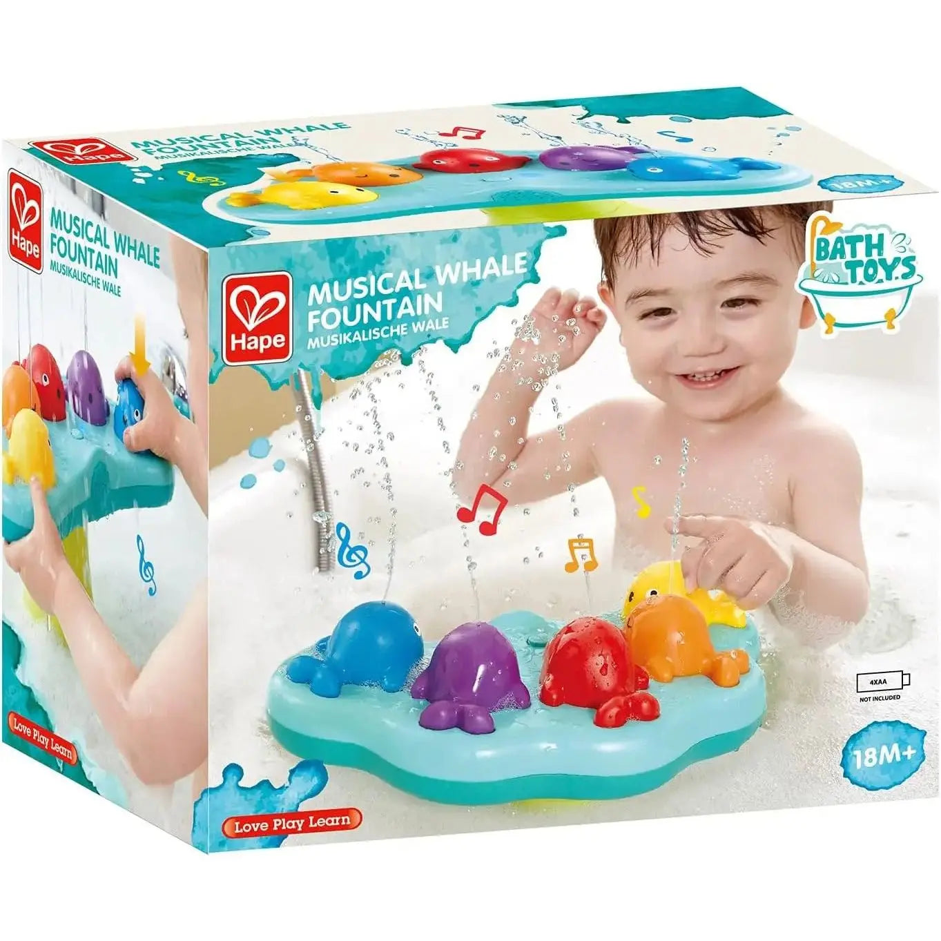 Hape Musical Whale Fountain