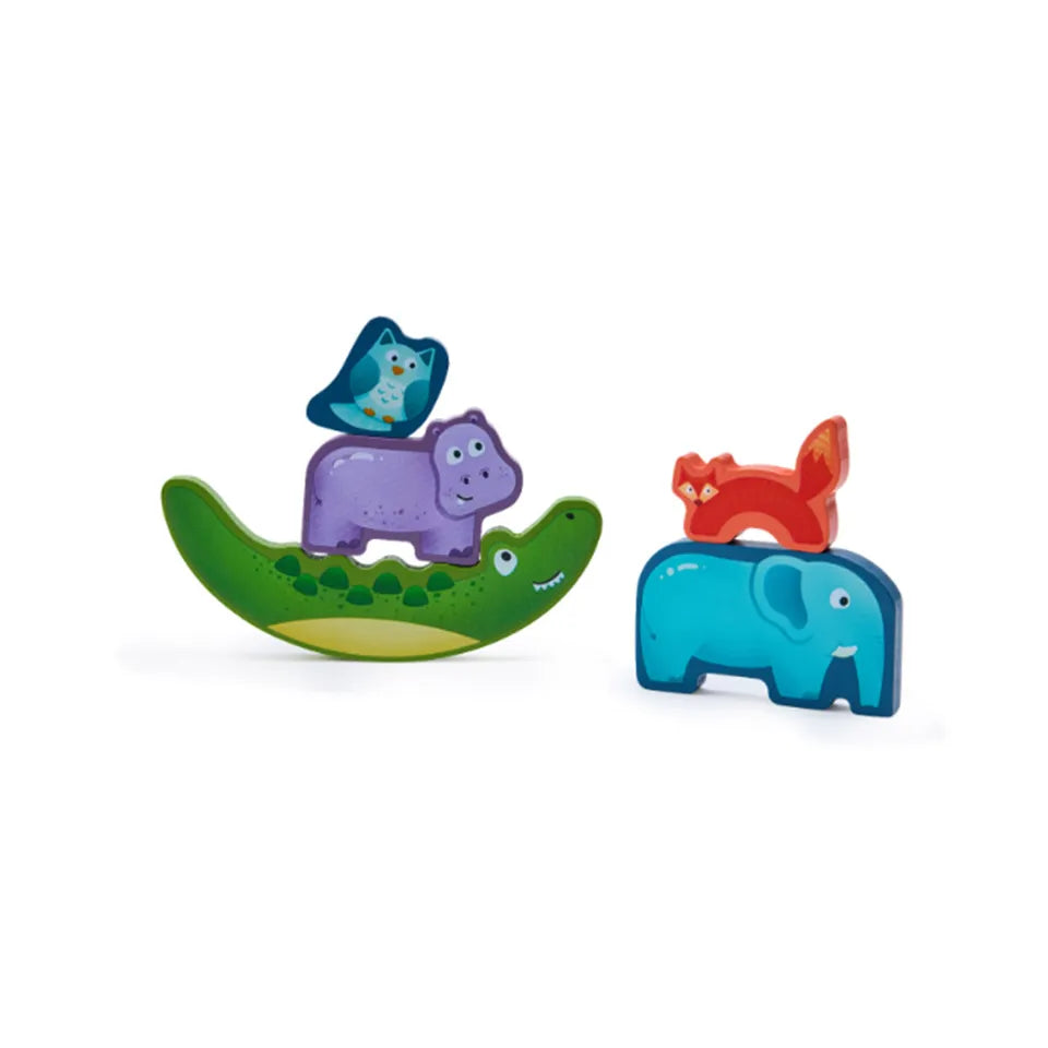 Hape - Personalized 2-in-1 3D Animal Kingdom Jigsaw Puzzle - 22 Pc Set - Multicolour