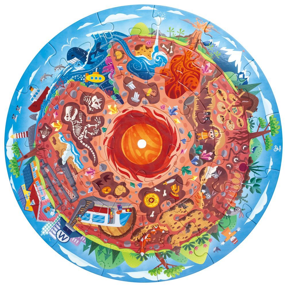 Hape Underground World Puzzle