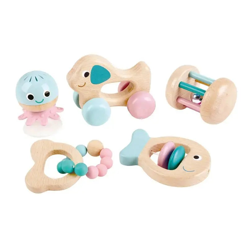 Hape 5 In 1 Baby Sensory Set