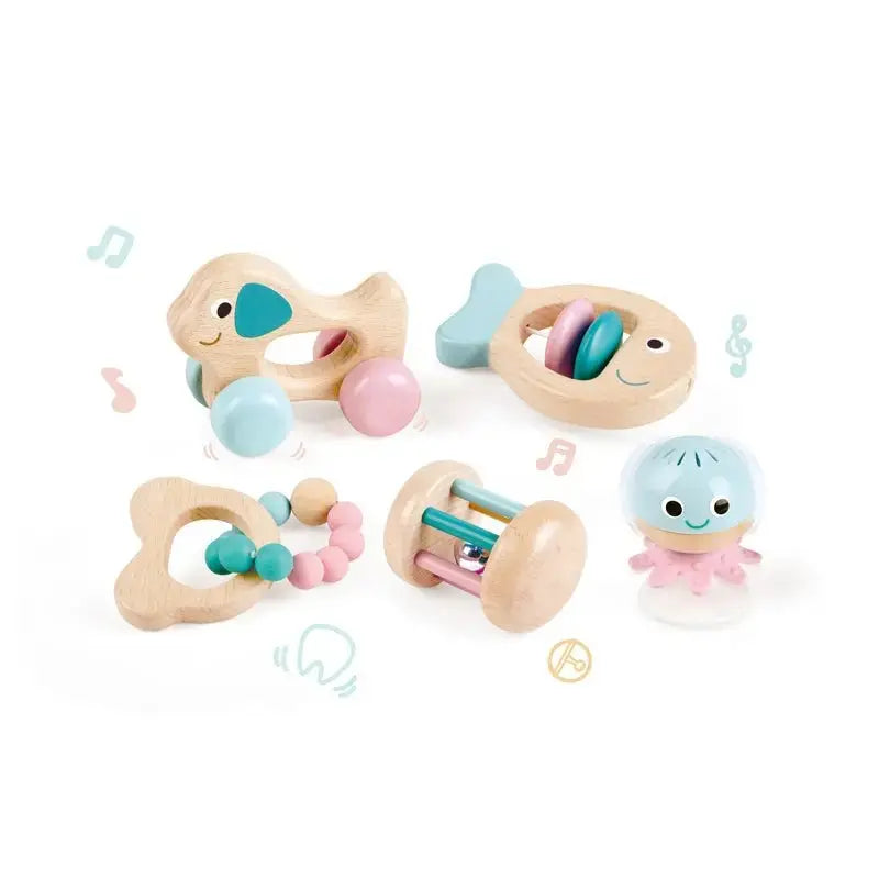 Hape 5 In 1 Baby Sensory Set