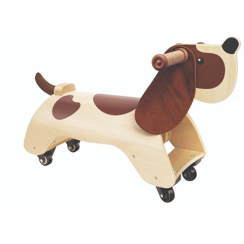 Hape Wooden Ride On Dachshund Puppy