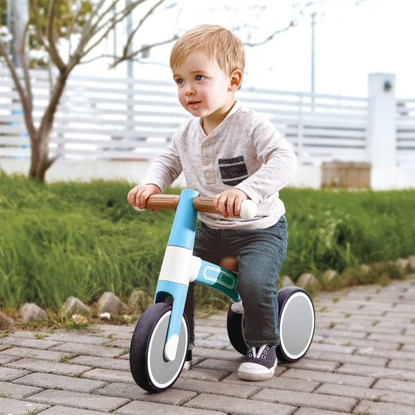 Hape Toddler Ride On Balance Bike (Light Blue)