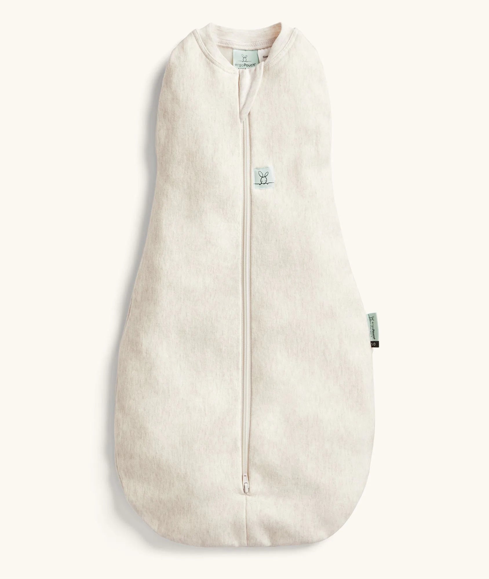 ErgoPouch Cocoon Swaddle Sack 0.2 TOG, Oatmeal Marle