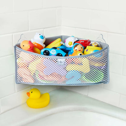 Munchkin High N Dry Corner Bath Organizer, Grey.