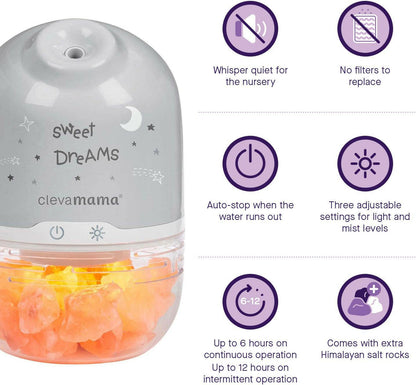 Clevamama Clevapure Salt Lamp.