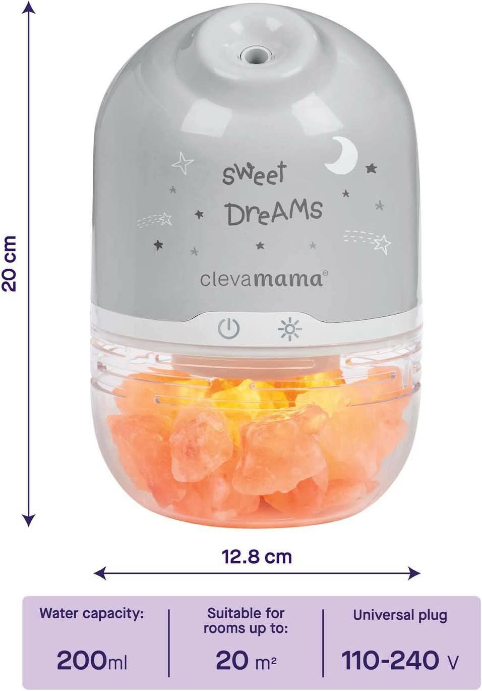 Clevamama Clevapure Salt Lamp.
