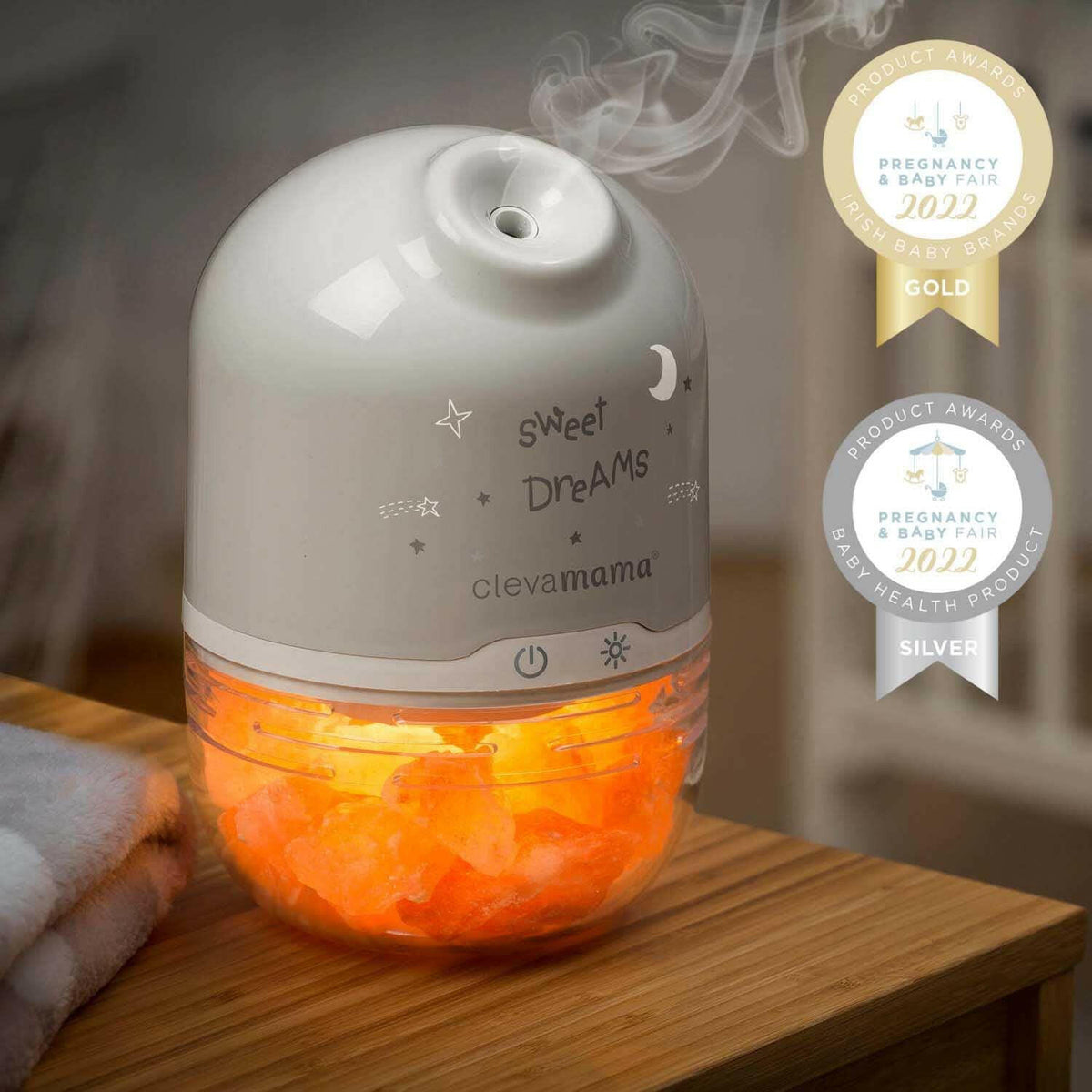 Clevamama Clevapure Salt Lamp.