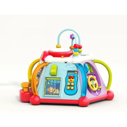 Hola 15-In-1 Discover Activity Cube Interactive Toy