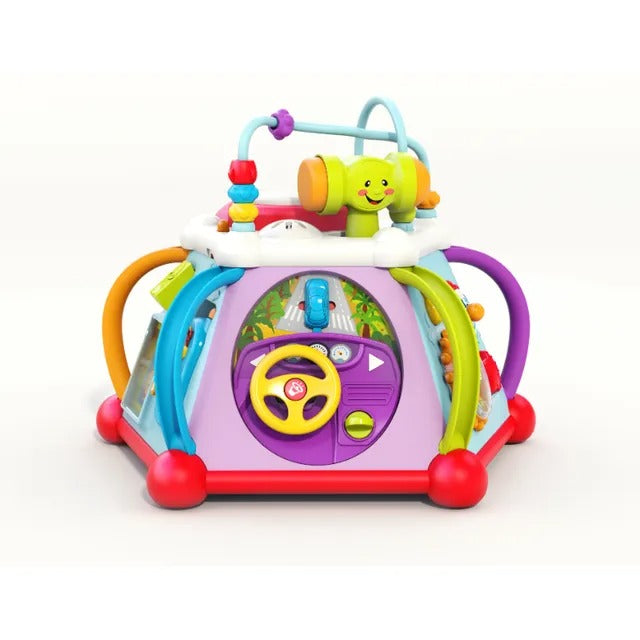 Hola 15-In-1 Discover Activity Cube Interactive Toy