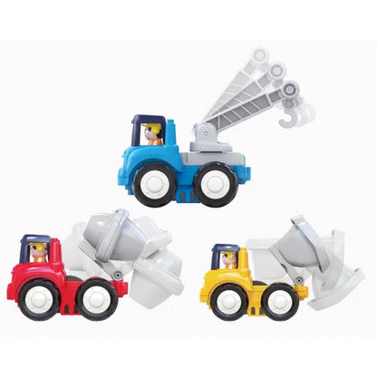 Hola 4-WD Construction Truck Set 6 Pieces