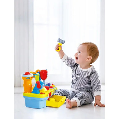 Hola 9-In-1 Multifunctional Workbench Early Learning Toy