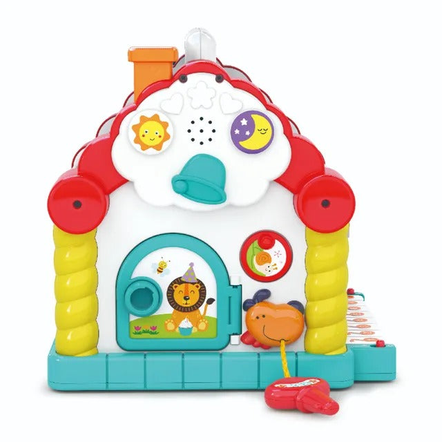 Hola Activity House Shape Sorter with Animal Sounds & Music
