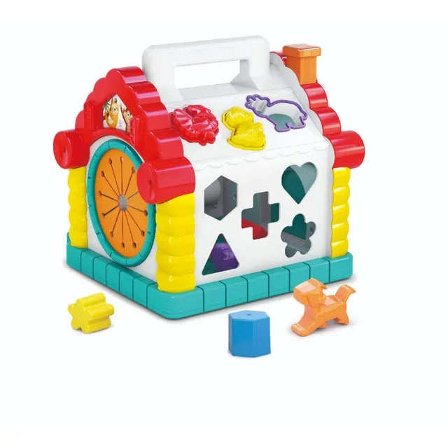 Hola Activity House Shape Sorter with Animal Sounds & Music