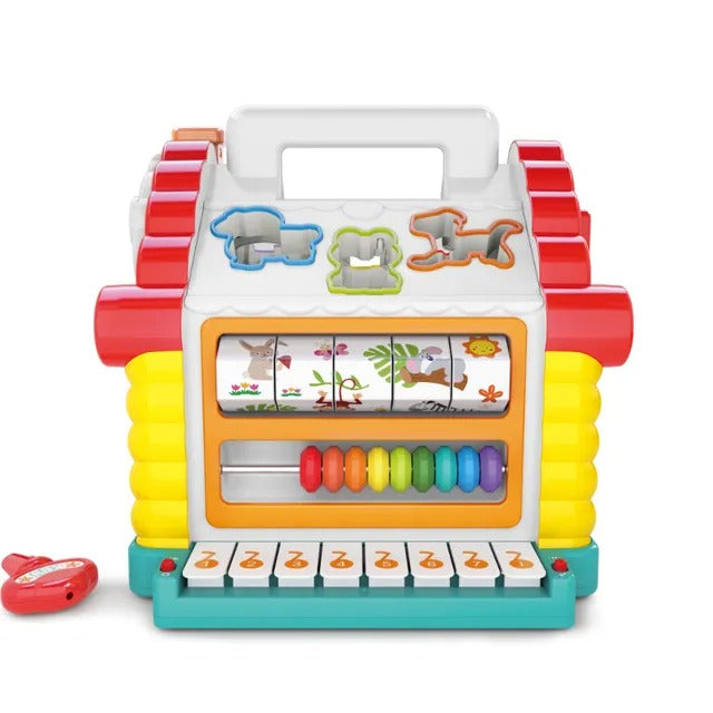Hola Activity House Shape Sorter with Animal Sounds & Music