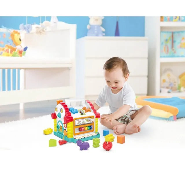 Hola Activity House Shape Sorter with Animal Sounds & Music