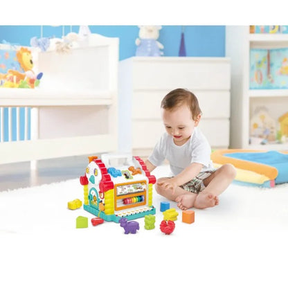 Hola Activity House Shape Sorter with Animal Sounds & Music