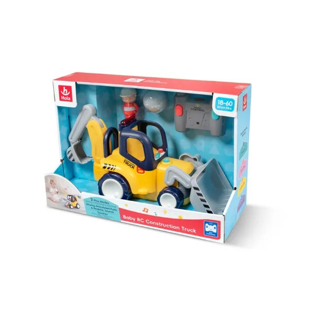 Hola Baby RC Construction Truck for Toddlers