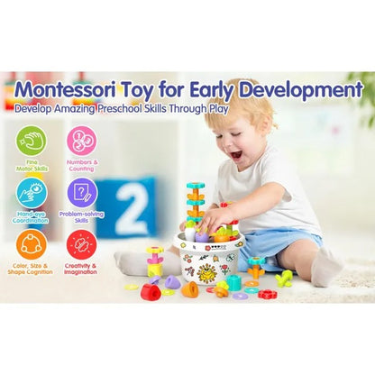 Hola Montessori Potted Plant Toy for Toddlers